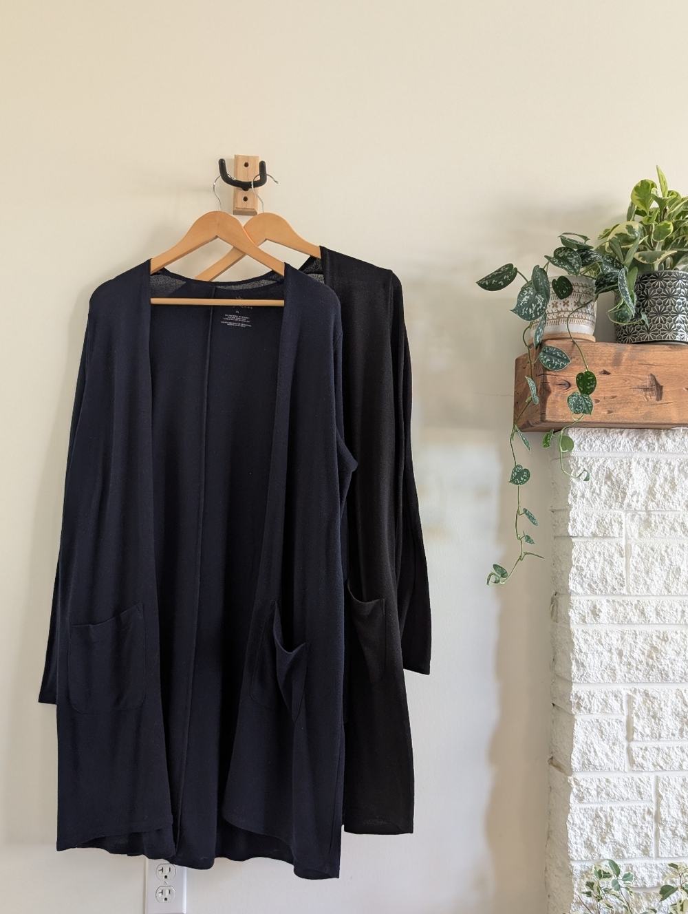 Two Lightweight Elegantees Cardigans with Pockets